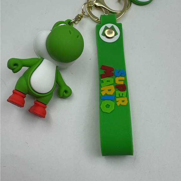 807-New Super Mario Keychain with Charm, Ring And Runner Strap - Picture 10 of 10